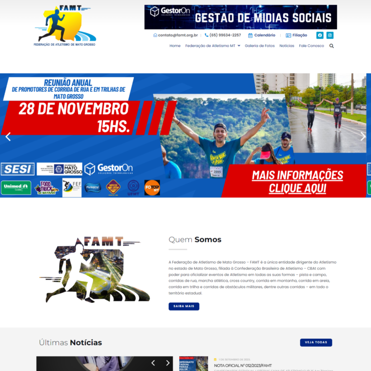 FAMT - Federação de Atletismo Mato Grosso - famt.org.br