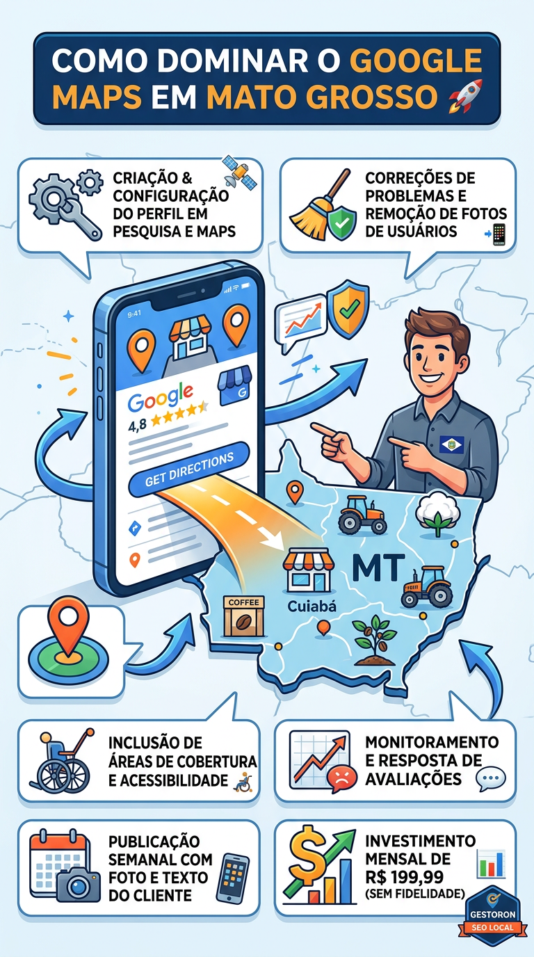 Como Dominar o Google Maps em Mato Grosso 🚀